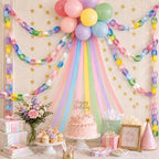 Paper Garland Party Decorations, Girls Birthday Party Decorations Kit, - Image 7