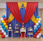 20x10ft Shimmer Royal Blue Sequin Backdrop Curtain for Parties, Thick Wrinkle Free Glitter Blue Photo Backdrop Drapes Curtains for Birthday Wedding Photography Background-4 Panels 5x10ft - Image 4