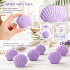 Baby Shower Favors Packs Baptism Thank You Gifts for Guests Soap Party Wedding Souvenirs Shell Shape Mini Scented Soap - Image 4