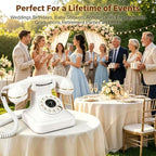 Audio Guest Book Wedding Phone,Record Customized Audio Messages for Parties - Image 3