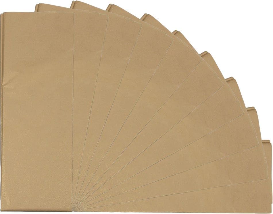 JAM Paper Tissue Paper - Gold - 100 Sheets/Pack - Image 4