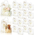 Fulmoon 50 Pcs Clear Thank You Gift PVC Bags with Handles, Transparent by Fulmoon