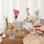 30 Pcs Clear Bud Vases Set, Baby Shower Decorations, Wedding Table Decor - Image 4