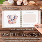 Keepsake Memory Book for Baby Boy Girl, First 5 Year Baby Book, Milestone Book That Captures Every Significant Event From Birth to Age 5, Gender Neutral Journal Scrapbook Photo Album - Image 7