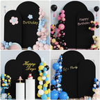 Putros Arch Backdrop Stand and Cover Set of 2, Arch Stand with Black Cover - Image 6