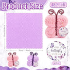 48 Sets a Little Butterfly is on The Way Baby Shower Party Favors - Image 2