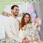 Reallnaive 6 Set Woodland Animal Baby Shower Game Prizes for Player Winners Tumblers with Lids Straws Roller for Face Pens Spiral Notebooks Gift Bags for Baby Bridal Shower Wedding Game Favors - Image 4