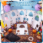 Shyyween 6 Sets Halloween Baby Shower Games A Little Boo Is Almost Due Game - Image 3