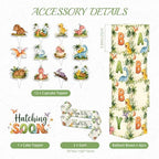Dinosaur Baby Shower Decorations,Hatching Soon Baby Shower Party Decoration - Image 3