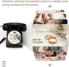Video Audio Guest Book Wedding Phone,1080P HD Video Phone Guestbook, Preserve Your Special Occasions, Ideal for Wedding Bridal Shower, Birthday, Graduations, Baby Shower(Black) - Image 5