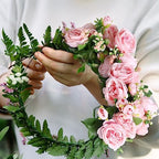 Geosar 8 Bundles Artificial Peonies Flowers,Pink - Image 5