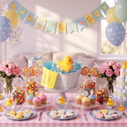Silipull Yellow Rubber Duck Centerpiece Party Decorations for Baby Shower - Image 2