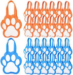 Tranqun 36 Pcs Blue Dog Paw Print Party Favor Bags with Handle by Tranqun