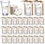 Roshtia 24 Sets Cowboy Baby Shower Favors for Guests, Shot Glass Favors by Roshtia