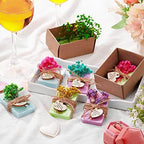 45 Sets Soap Favors Bulk for Wedding Gifts, Rectangle, Blue, Green, Purple - Image 3