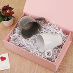 5 Pcs Pink Gift Box for Presents 10.8x7.5x3.5 Inches Magnetic Gift Boxes with Lid Luxury Gift Box for Rectangle Collapsible for Bridesmaid, Wedding, Birthday Gift Packging - Image 5