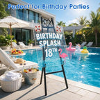 47'' Easel Stand for Wedding Sign Heavy Duty Display for Art - Image 3