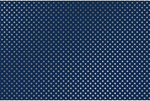 Jillson & Roberts 20" x 30" Printed Hanukkah Gift Tissue, Judaic Stars (48 Folded Sheets) - Image 3