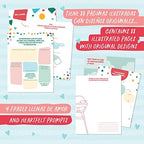 Baby Memory Book - Libro de Recuerdos para bebé Mi Primer Añito - Photo Album Spanish - First Year Keepsake Milestone Hardcover - Scrapbook, Stickers, Slip Case - Regalo - Image 6