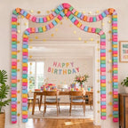 Chunky Colorful Paper Chain Garland Strips 500 Sheets 3 x 8 Inch - Image 6