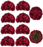 BLOSMON Hydrangea Artificial Flowers Ball Centerpieces for Wedding, 10 Pcs by Blosmon