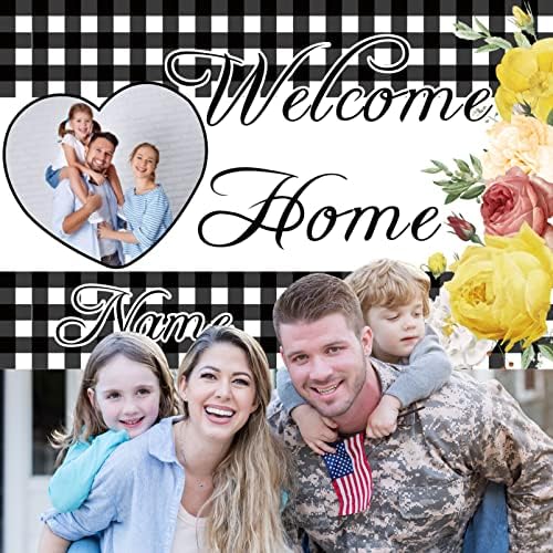 Custom Sunflower Welcome Home Banner - Military Homecoming Yard Sign (6x9ft) - Image 7