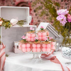 MTLEE 30 Sets Mini Bubble Candles Party Favors DIY Gift Set,Pink - Image 6