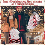 Humyoun 24 Pack Christmas Paper Gift Bags Bulk Assorted Sizes, Multicolor - Image 6