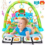 UMIKU Baby Play Mat Tummy Time Mat Boy High-Contrast Cloth, Green Dinosaur by UMIKU
