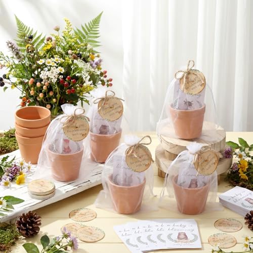 Ctosree 50 Sets Woodland Baby Shower Favors for Guests - Image 4