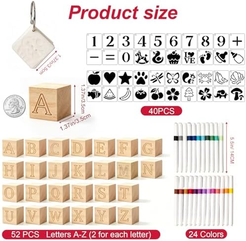 117Pcs Baby Blocks for Baby Shower, Gender Reveal & 1st Birthday - Image 4