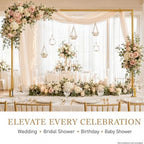 Over Table Arch Kit for Flowers, Garlands and Event Decorations - Image 6