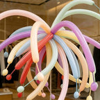 160 Pcs Macaron Balloon Column Stand Kit, 3 Sets Balloon Tower Displays for Birthday, Wedding, Graduation, Bachelor Party Celebration Decorations Supplies - Image 4