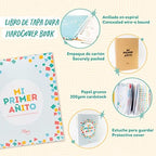 Baby Memory Book - Libro de Recuerdos para bebé Mi Primer Añito - Photo Album Spanish - First Year Keepsake Milestone Hardcover - Scrapbook, Stickers, Slip Case - Regalo - Image 2