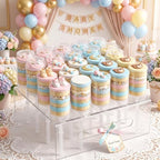 Geetery 48 Pcs Push Cake Pop Containers and 2 Pcs 20 Hole Cake Pop Stand - Image 4