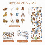 Cowboy Baby Shower Decorations, Wild West Cowboy Rodeo Party Supplies Decor - Image 3
