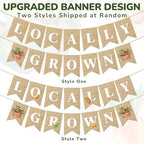 Kriyokiaa Locally Grown Baby Shower Decorations, Locally Grown Banner and Farm Stand Sign Decor - Image 6