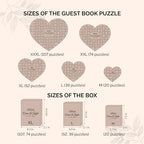 I Love You Box | Wedding Guest Book | Wedding Planning Book And Organizer | Custom Puzzle | Craft Box | Wooden Heart | 2024 Graduation Party Decorations | Party Decor | Name Puzzle | Wooden Hearts For - Image 4