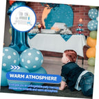 Balloon Arch Kit with Fiber Pole and Water Bags, White - Image 6