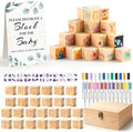 wookidel 118PCS Baby Shower Games Kit, Baby Blocks for Baby Shower by Wookidel