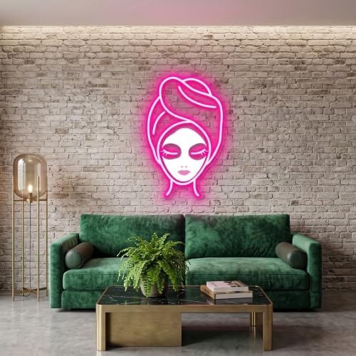 Facial Spa Neon Sign for Wall Decor Pink Letters Neon Lights Beauty Salon Sign for Business Skin Care Salon Beauty Shop Decorations - Image 5