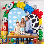 112 Pcs Toy Theme Arch Backdrops Cover Set - Image 4