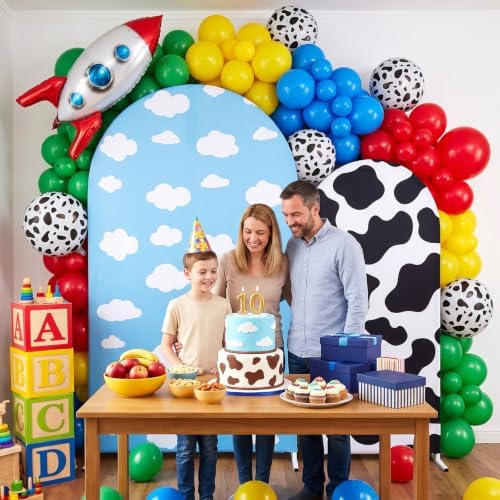 112 Pcs Toy Theme Arch Backdrops Cover Set - Image 4