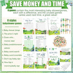 Funnymoom 426 Pcs Golf Baby Shower Games, 8 Activities Bingo Cards - Image 4