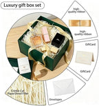 UoeRing 3 Pcs Large Gift Box Green 12x12x11 Inch with Lid - Image 2
