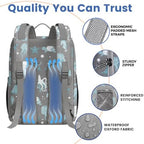 PILLANI Baby Diaper Bag Backpack - Backpack Diaper Bag w/Large Capacity - Baby Shower Gifts - Waterproof Travel Diaper Bags w/Changing Pad, Insulated Bottle Holders, Padded Straps - Baby Boy Stuff - Image 4