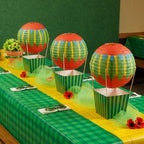 Leinuosen Wizard Party Decoration Hot Air Balloon Table Centerpiece, 12 Set - Image 4