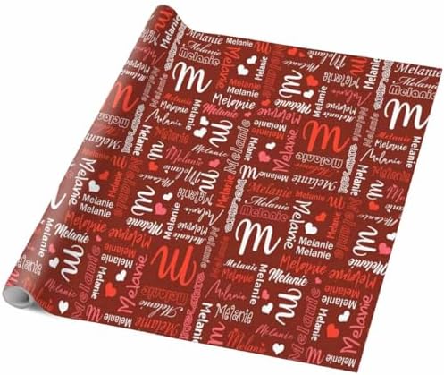 AOFUN Custom Name Wrapping Paper Wrapping Paper For Him Just Because Gifts For Her Mens Birthday Wrapping Paper Custom Name Wrapping Paper 3 Rolls 58" x 23" - Image 5