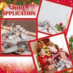 MTLEE 50 Pcs Happy Holiday Candles Gift Favors for Guests 1 oz - Image 5