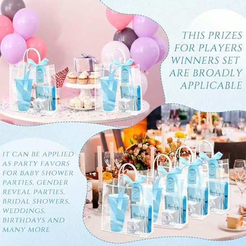Nuogo 6 Sets New Parent Shower Prizes, Blue Color, Classic Style - Image 6